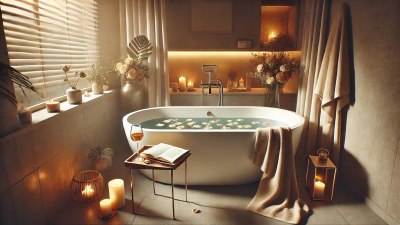 Bath Time Word Quest: Can You Name These Relaxing Essentials?