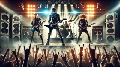 Legendary Rock Bands: A Word Quest Through Music History!