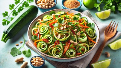 Zucchini Noodle Pad Thai: Light, Fresh, and Flavorful