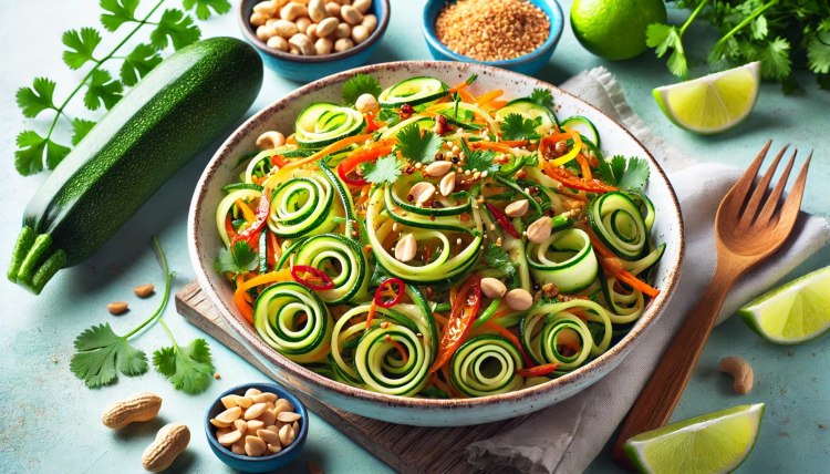 Zucchini Noodle Pad Thai: Light, Fresh, and Flavorful