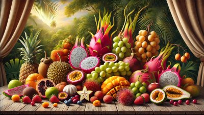 Tropical Word Quest: Paradise of Exotic Fruits, but Do You Know Them?