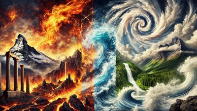 Which Element Reflects Your Inner Spirit? 🌿🔥🌊💨