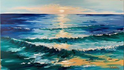 Oceanic Colors Word Quest: Identify These Sea-Inspired Hues by Their First and Last Letters!