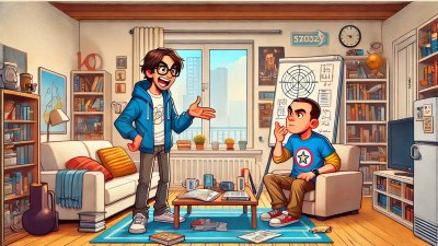 Would You Rather: Live with Leonard and Sheldon or Hang Out at The Comic Book Store?