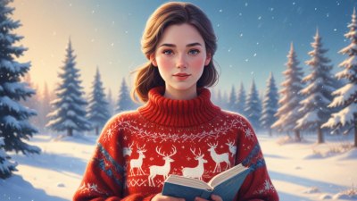 Christmas Sweater Patterns First and Last Letter Quiz