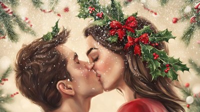 Who Will You Be Kissing Under The Mistletoe This Year?