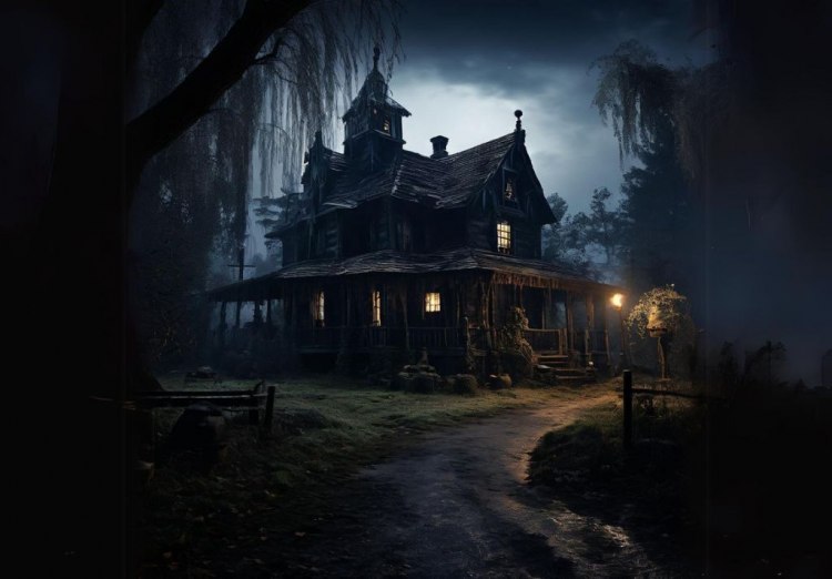 Whispering Shadows: The Curse of the Old Willow Inn (Horror Story)