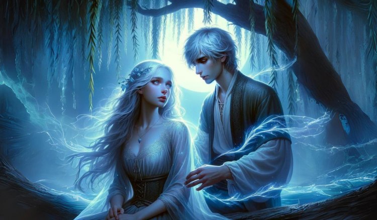 Beneath the Willow's Sigh: A Love Story Forged in Sacrifice (Fantasy Story)
