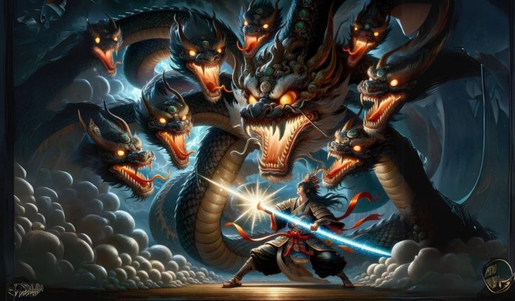 The Sword of the Clustering Clouds of Heaven (Fairy Tale)