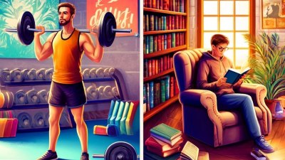 Fitness Fanatic or Bookworm Bliss? Discover Your Ideal Leisure Activity!