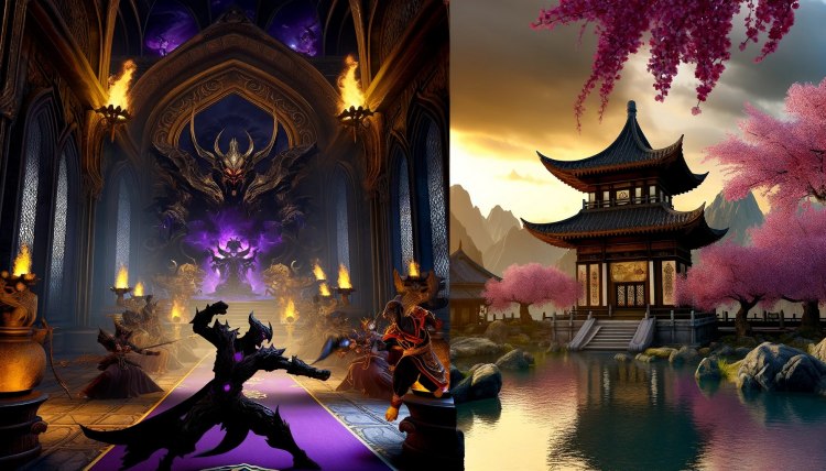 Martial Mansion Matchup: Would You Rule Outworld's Throne or Defend Earthrealm's Monastery?