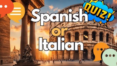 Romance Language Showdown: Are These Words Spanish or Italian? (VIDEO QUIZ) 