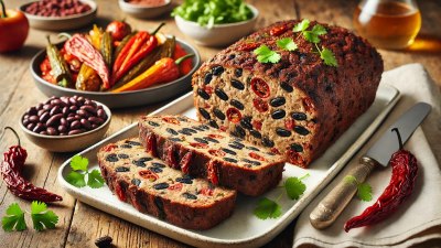 Not Your Grandma's Meatloaf: Spicy Chipotle and Black Bean Surprise