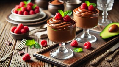 Sweet and Savory Mashup: Avocado Chocolate Mousse