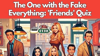 The One with the Fake Everything: A Friends Trivia Challenge! (VIDEO QUIZ)