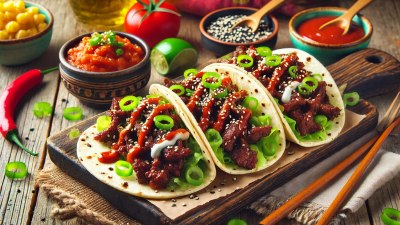 A Fusion of Flavors for a Bold Taco Night: Spicy Korean Beef Bulgogi Tacos