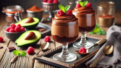 A Rich and Creamy Guilt-Free Indulgence: Gluten-Free Chocolate Avocado Mousse