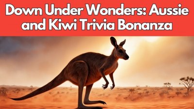 Down Under Showdown: Ultimate Aussie and Kiwi Trivia Challenge! (VIDEO QUIZ) 🌏