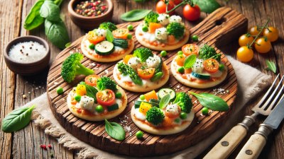 Mini Pizza Powerhouse: Healthy Bites