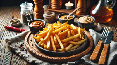 Oven-Baked Bliss: Crispy Baked Fries