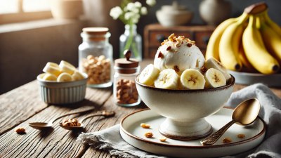 Banana Bliss: Creamy Nice Cream