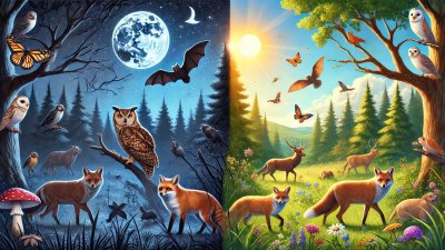 Nocturnal or Diurnal: What's Your Natural Animal Rhythm?