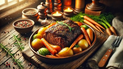 Slow-Cooked Pot Roast: Tender and Flavorful