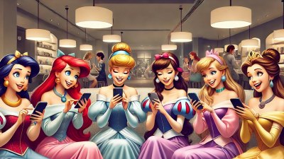 Texting with Disney Princesses: What Would They Say in a Group Chat? 📱👑