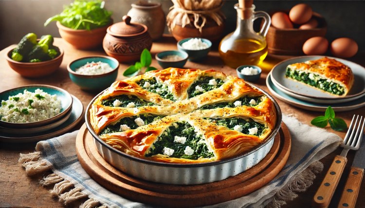 Greek Spanakopita: A Delicious Spinach and Feta Pie