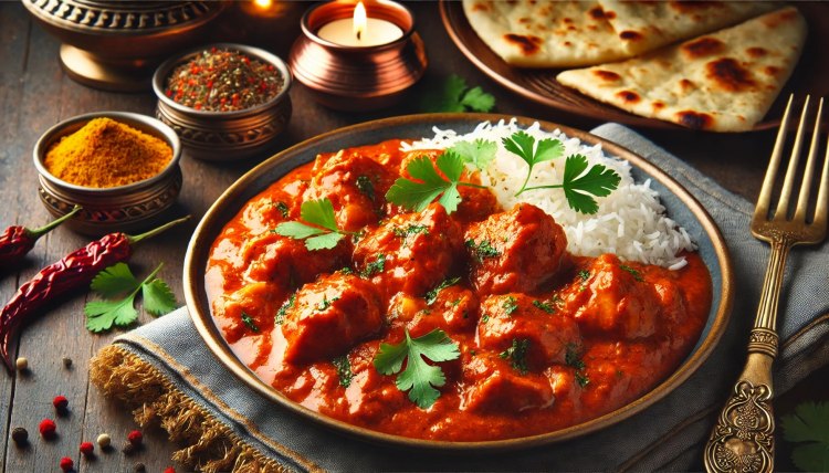 Spicy Indian Butter Chicken: A Flavorful Curry Dish