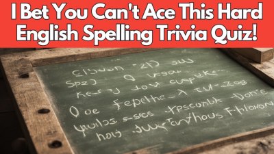 Spell It Out: Can You Conquer This Challenging English Spelling Quiz? (VIDEO QUIZ)