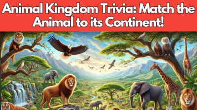 Wildlife Explorer: Can You Match the Animal to Its Continent? (VIDEO QUIZ)