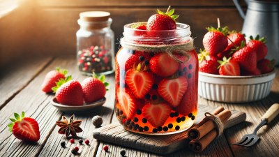 Pickled Strawberries: A Sweet and Sour Snack