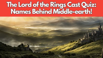 The Lord of the Rings Cast Challenge: Can You Name the Actors of Middle-earth? (VIDEO QUIZ)