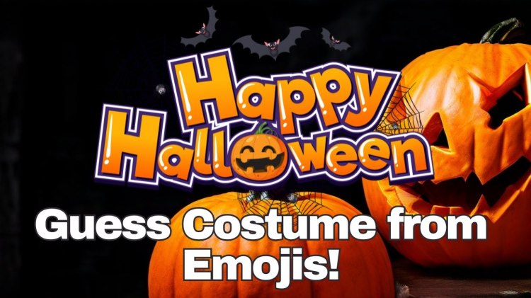 Emoji Costume Challenge: Can You Guess the Halloween Outfit? (VIDEO QUIZ)