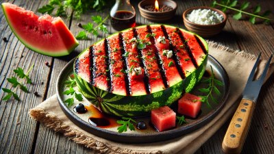 Grilled Watermelon Steak: A Juicy Surprise