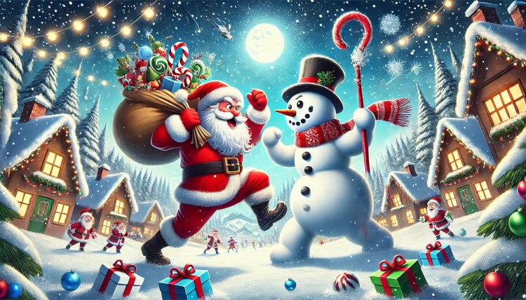 Would You Rather: Meet Santa Claus or Frosty the Snowman?