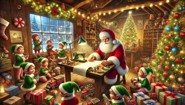 Would You Rather: Be Santa or One of His Elves?