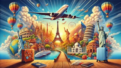 Vacation Destinations Word Quest: How Many Can You Name?