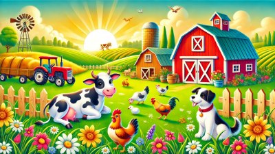 Farm Animals Word Quest: Think You Can Name These Barnyard Friends?